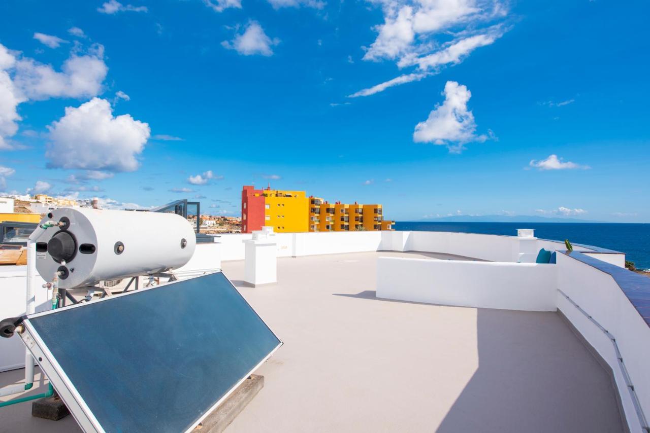 Modern Design House With Roof Terrace Villa Poris de Abona Dış mekan fotoğraf